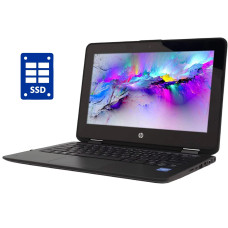 Нетбук-трансформер HP ProBook x360 11 G1 EE / 11.6" (1366x768) TN Touch / Intel Pentium N4200 (4 ядра по 1.1 - 2.5 GHz) / 4 GB DDR3 / 128 GB SSD / Intel HD Graphics 505 / WebCam / Win 10 Pro б/в
