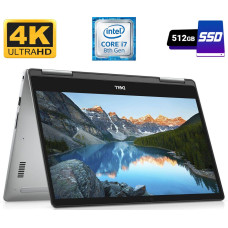 Ноутбук-трансформер Dell Inspiron 15-7573 2-in-1 / 15.6" (3840x2160) IPS Touch / Intel Core i7-8550U (4 (8) ядер по 1.8-4 GHz) / 16GB DDR4 / 512GB SSD / GeForce MX130, 2GB GDDR5, 64-bit / WebCam / HDMI б/в