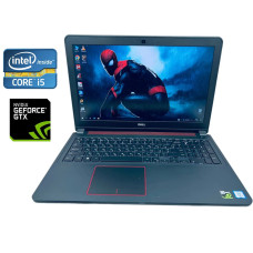 Ігровий ноутбук Dell Inspiron 15-7559 / 15.6" IPS / Core i5-6300HQ (4 ядра по 2.3-3.2 GHz) / 8GB DDR3 / 500GB SSD / GeForce GTX 960M, 4GB GDDR5, 128bit / WebCam / Win 10 Pro б/в