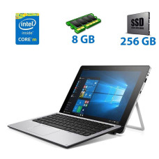 Нетбук-трансформер HP Elite x2 1012 G1 / 12.1" IPS Touch / Intel Core m7-6Y75 (2(4) ядра по 1.2-3.1 GHz) / 8GB DDR3 / 512GB SSD / HD Graphics 515 / WebCam / USB 3.0 / Thunderbolt 3 б/в