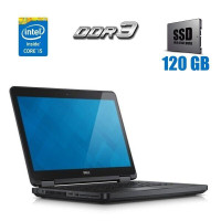 Ноутбук Dell Latitude E5440 / 14" TN / Intel Core i5-4200U (2(4) ядра по 1.6-2.6 GHz) / 4 GB DDR3 / 120GB SSD / HD Graphics 4400 / WebCam б/в