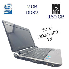 Нетбук Acer eM250 / 10.1" TN / Intel Atom N270 (1 ядро 1.6GHz) / 2GB DDR2 / 160GB HDD / GMA 950 Graphics / WebCam б/в