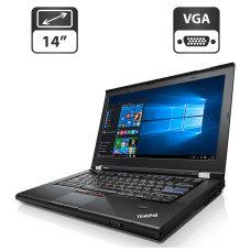 Ноутбук Lenovo ThinkPad T420 / 14" (1366x768) TN / Intel Core i5-2520M (2 (4) ядра по 2.5 - 3.2 GHz) / 4 GB DDR3 / 500 GB HDD / Intel HD Graphics 3000 / WebCam / VGA б/в