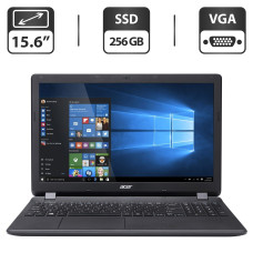 Ноутбук Б-класс Acer Aspire ES1-531-P7QY / 15.6" TN / Pentium N3700 (4 ядра по 1.6-2.4 GHz) / 4GB DDR3 / 256GB SSD / HD Graphics / WebCam / HDMI б/в