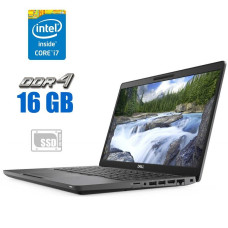 Ультрабук Dell Latitude 5400 / 14" IPS Touch / Core i7-8665U (4(8) ядра по 1.9-4.8 GHz) / 16GB DDR4 / 256GB SSD / UHD Graphics / WebCam б/в