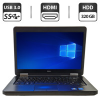 Ноутбук Б-клас Dell Latitude 5440 / 14" TN / Core i5-4310U (2(4) ядра по 2-3GHz) / 4GB DDR3 / 320GB HDD / HD Graphics 4400 / Card Reader б/в