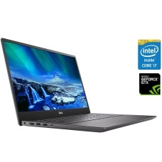 Ігровий ультрабук Б-класс Dell Inspiron 7590 / 15.6" IPS / Core i7-9750H (6(12) ядер по 2.6-4.5GHz) / 8GB DDR4 / 512GB SSD / GeForce GTX 1050, 3GB GDDR5, 96-bit / WebCam / Win 10 Home б/в