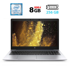 Ультрабук Б-клас HP EliteBook 840 G6 / 14" (1920x1080) IPS / Intel Core i7-8665U (4 (8) ядра по 1.9 - 4.8 GHz) / 8 GB DDR4 / 256 GB SSD M.2 / Intel UHD Graphics 620 / WebCam / Fingerprint / HDMI б/в