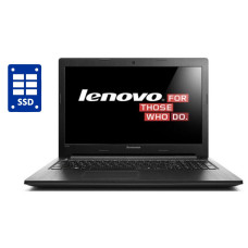 Ноутбук Б-клас Lenovo G500 / 15.6" (1366x768) TN / Intel Pentium 2020M (2 ядра по 2.4 GHz) / 8 GB DDR3 / 120 GB SSD / Intel HD Graphics / WebCam / DVD-ROM б/в