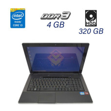 Ноутбук Б класс DakTech PlaidBook SP15R-UMA Grey 15.6" TN / Intel Core i3-2310M (2(4) ядра по 2.1 GHz) / 4 GB DDR3 / 320GB HDD / WebCam / HDMI б/в