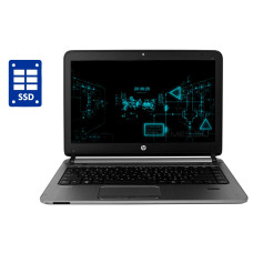 Ультрабук HP ProBook 430 G2 / 13.3" (1366x768) TN / Intel Core i3-5010U (2 (4) ядра по 2.1 GHz) / 8 GB DDR3 / 256 GB SSD / Intel HD Graphics 5500 / Windows 10 б/в