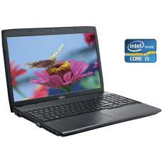 Ноутбук Fujitsu LifeBook A544 / 15.6" (1366x768) TN / Intel Core i5-4210M (2 (4) ядра по 2.6 - 3.2 GHz) / 4 GB DDR3 / 500 GB HDD / Intel HD Graphics 4600 / WebCam / DVD-ROM б/в