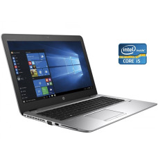 Ноутбук HP EliteBook 850 G4 / 15.6" (1920x1080) TN / Intel Core i5-7300U (2 (4) ядер по 2.6 - 3.5 GHz) / 8 GB DDR4 / 120 GB SSD / Intel HD Graphics 620 / WebCam / Win 10 Pro б/в