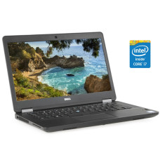 Ультрабук Dell Latitude E5470 / 14" (1366x768) TN / Intel Core i7-6500U (2 (4) ядра по 2.5 - 3.1 GHz) / 8 GB DDR4 / 240 GB SSD / Intel HD Graphics 520 / WebCam / Win 10 Pro б/в
