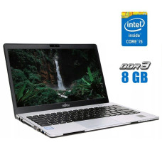Ноутбук Fujitsu LifeBook S935 / 13.3" (1920x1080) IPS Touch / Intel Core i5-5300U (2 (4) ядра 2.3 - 2.9 GHz) / 8 GB DDR3 / 256 GB SSD / Intel HD Graphics 5500 / WebCam б/в