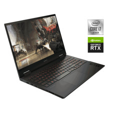 Ігровий ноутбук HP Omen 15-ek0042tx / 15.6" (1920x1080) IPS / Intel Core i7-10750H (6 (12) ядер по 2.6 - 5.0 GHz) / 16 GB DDR4 / 512 GB SSD / nVidia GeForce RTX 2060, 6 GB GDDR6, 192-bit / WebCam б/в