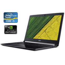 Ігровий ноутбук Б-класс Acer Aspire A515-51G / 15.6" TN / Intel Core i5-8250U (4(8) ядра по 1.6-3.4 GHz) / 8GB DDR4 / 256GB SSD / GeForce MX150, 2GB GDDR5, 64-bit / WebCam / Win 10 Home б/в