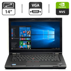Ноутбук Lenovo ThinkPad T430 / 14" TN / Core i5-3320M (2(4) ядра по 2.6-3.3 GHz) / 4GB DDR3 / 500GB HDD / NVS 5400M, 1 GB GDDR3, 128-bit / WebCam / DVD-ROM / VGA б/в