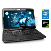 Ігровий ноутбук Medion Erazer X7815 / 17.3" IPS / Intel Core i7-2630QM (4(8) ядра по 2-2.9 GHz) / 8GB DDR3 / 120GB SSD + 500GB HDD / GeForce GTX 670M, 1.5GB GDDR5, 192-bit / WebCam / DVD-ROM / Win 10 б/в