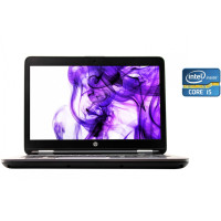 Ноутбук Б-клас HP ProBook 640 G2 / 14" (1920x1080) IPS / Intel Core i5-6200U (2 (4) ядра по 2.3 - 2.8 GHz) / 8 GB DDR4 / 128 GB SSD / Intel HD Graphics 520 / WebCam / DVD-RW / Win 10 Pro б/в