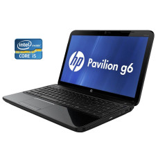 Ноутбук HP Pavilion G6 / 15.6" (1366x768) TN / Intel Core i5-2410M (2 (4) ядра по 2.3 - 2.9 GHz) / 8 GB DDR3 / 240 GB SSD / Intel HD Graphics 3000 / WebCam / DVD-ROM / Win 10 Pro б/в