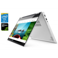 Ігровий ноутбук-трансформер Б-клас Lenovo Yoga 720-15IKB / 15.6" (3840x2160) IPS Touch / Intel Core i7-7700HQ (4 (8) ядра по 2.8 - 3.8 GHz) / 16 GB DDR4 / 512 GB SSD / nVidia GeForce GTX 1050, 2 GB GDDR5, 128-bit / WebCam б/в