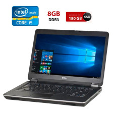 Ноутбук Dell Latitude E6440 / 14" (1600x900) TN / Intel Core i5-4300M (2 (4) ядра по 2.6 - 3.3 GHz) / 8 GB DDR3 / 180 GB SSD / AMD Radeon HD 8690M, 2 GB GDDR5, 64-bit / WebCam б/в