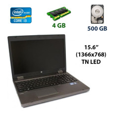 Ноутбук HP ProBook 6560b / 15.6" TN / Intel Core i3-2310M (2(4) ядра по 2.1GHz) / 4GB DDR3 / 500GB HDD / HD Graphics 3000 / DVD-ROM / VGA б/в