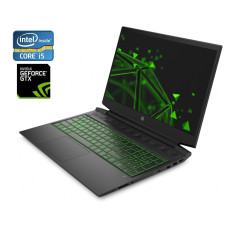 Ігровий ноутбук HP Pavilion Gaming 16-ac0032dx / 16.1" (1920x1080) IPS / Intel Core i5-10300H (4 (8) ядер по 2.5 - 4.5 GHz) / 8 GB DDR4 / 512 GB SSD / nVidia GeForce GTX 1660 Ti Max-Q, 6 GB GDDR6, 192-bit / WebCam б/в