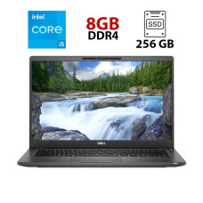 Ультрабук Dell Latitude 7400 / 14" (1366x768) TN / Intel Core i5-8265U (4 (8) ядра по 1.6 - 3.9 GHz) / 16 GB DDR4 / 256 GB SSD / Intel UHD Graphics 620 / WebCam б/в