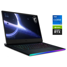 Ігровий ноутбук MSI GE66 Raider 11UG / 15.6" (2560x1440) IPS / Intel Core i7-11800H (8 (16) ядер по 2.3 - 4.6 GHz) / 32 GB DDR4 / 1000 GB SSD / nVidia GeForce RTX 3070, 8 GB GDDR6, 256-bit / WebCam б/в