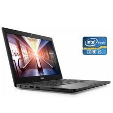Нетбук Dell Latitude / 12.5" TN / Core i5-7300U (2(4) ядра по 2.6-3.5 GHz) / 8GB DDR4 / 256GB SSD / HD Graphics 620 / WebCam / Win 10 Pro б/в