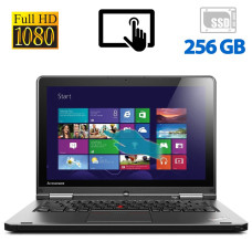 Ноутбук-трансформер Lenovo ThinkPad S3 Yoga 14 / 14" (1920x1080) IPS Touch / Intel Core i7-5500U (2 (4) ядра по 2.4 - 3.0 GHz) / 8 GB DDR3 / 256 GB SSD / Intel HD Graphics 5500 / WebCam / HDMI б/в