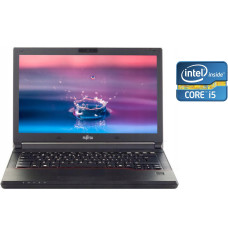 Ноутбук Fujitsu LifeBook E546 / 14" (1920x1080) IPS / Intel Core i5-6200U (2 (4) ядра по 2.3 - 2.8 GHz) / 8 GB DDR4 / 240 GB SSD / Intel HD Graphics 520 / WebCam / Win 10 + USB-мышь Frime FM001 NEW б/в