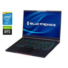 Ігровий ноутбук Eluktronics MAG-15 2070 / 15.6" (1920x1080) IPS / Intel Core i7-9750H (6 (12) ядер по 2.6 - 4.5 GHz) / 16 GB DDR4 / 512 GB SSD / nVidia GeForce RTX 2070 Max-Q, 8 GB GDDR6, 256-bit / WebCam б/в