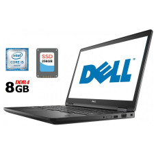 Ноутбук Б-клас Dell Latitude 5580 / 15.6" (1920x1080) IPS / Intel Core i5-6440HQ (4 ядра по 2.6 - 3.5 GHz) / 8 GB DDR4 / 256 GB SSD / Intel HD Graphics 530 / Fingerprint / HDMI / Windows 10 б/в