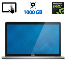 Ігровий ноутбук Б-клас Dell Inspiron 7737 / 17.3" IPS Touch / Core i7-4510U (2(4) ядра по 2-3.1GHz) / 16GB DDR3 / 1000GB HDD / GeForce GT 750M, 2GB / WebCam б/в