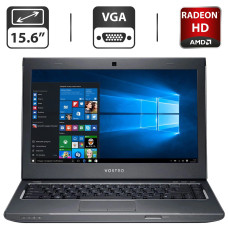 Ноутбук Dell Vostro 3560 / 15.6" (1366x768) TN / Intel Core i5-3230M (2 (4) ядра по 2.6 - 3.2 GHz) / 8 GB DDR3 / 750 GB HDD / AMD Radeon HD 7670M, 1 GB GDDR3, 128-bit / WebCam / DVD-ROM / VGA / Windows 10 Pro б/в