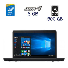 Ноутбук Lenovo ThinkPad E570 / 15.6" TN / Core i3-6006U (2(4) ядра по 2GHz) / 8GB DDR4 / 500GB HDD / WebCam / Fingerprint / Win10 PRO Lic б/в