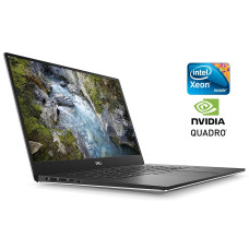 Мобільна робоча станція Б-клас Dell Precision 5530 / 15.6" (1920x1080) IPS / Intel Xeon E-2176M (6 (12) ядер по 2.7 - 4.4 GHz) / 16 GB DDR4 / 512 GB SSD / nVidia Quadro P1000, 4 GB GDDR5, 128-bit / WebCam б/в