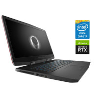 Ігровий ноутбук Dell Alienware m17 / 17.3" (1920x1080) IPS / Intel Core i7-8750H (6 (12) ядер по 2.2 - 4.1 GHz) / 16 GB DDR4 / 512 GB SSD + 1000 GB HDD / nVidia GeForce RTX 2070 Max-Q, 8 GB GDDR6, 256-bit / WebCam б/в