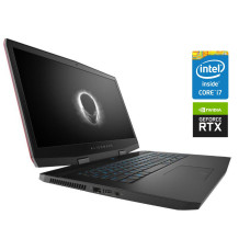 Ігровий ноутбук Dell Alienware m17 / 17.3" (1920x1080) IPS / Intel Core i7-8750H (6 (12) ядер по 2.2 - 4.1 GHz) / 16 GB DDR4 / 512 GB SSD + 1000 GB HDD / nVidia GeForce RTX 2070 Max-Q, 8 GB GDDR6, 256-bit / WebCam б/в