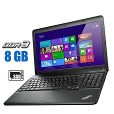 Ноутбук Lenovo ThinkPad E540 / 15.6" TN / Intel Core i3-4000M (2(4) ядра по 2.4GHz) / 8GB DDR3 / 240GB SSD / HD Graphics 4600 / WebCam б/в