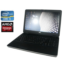 Ігровий ноутбук Dell Latitude E6540 / 15.6" TN / Core i5-4300M (2(4) ядра по 2.6-3.3 GHz) / 8GB DDR3 / 240GB SSD / AMD Radeon HD 8790M, 2GB GDDR5, 128bit / WebCam / DVD-ROM / Win 10 Pro б/в
