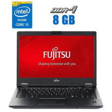 Ноутбук Fujitsu LifeBook E549 / 14" (1920x1080) IPS / Intel Core i5-8265U (4 (8) ядра по 1.6 - 3.9 GHz) / 8 GB DDR4 / 480 GB SSD / Intel UHD Graphics / WebCam б/в
