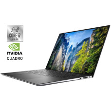 Мобільна робоча станція Dell Precision 5550 / 15.6" (3840x2400) IPS Touch / Intel Core i7-10875H (8 (16) ядер по 2.3 - 5.1 GHz) / 32 GB DDR4 / 1000 GB SSD / nVidia Quadro T2000 Max-Q, 4 GB GDDR5, 128-bit / WebCam / Win 11 Pro б/в