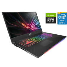 Ігровий ноутбук Asus ROG Strix Scar II GL704GW / 17.3” IPS / Intel Core i7-8750H (6(12) ядер по 2.2-4.1 GHz) / 16GB DDR4 / 1000GB SSD / GeForce RTX 2070, 8GB GDDR6, 256-bit / WebCam / Win 10 Home б/в