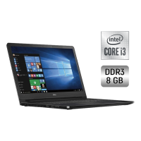 Ноутбук Dell Inspiron 15-3558 / 15.6" (1366x768) TN / Intel Core i3-5015U (2 (4) ядра по 2.1 GHz) / 8 GB DDR3 / 256 GB SSD / Intel HD Graphics 5500 / WebCam / Windows 10 б/в