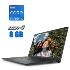 Ультрабук Dell Inspiron 15 3511 / 15.6" (1920x1080) WVA / Intel Core i3-1115G4 (2 (4) ядра по 4.1 GHz) / 8 GB DDR4 / 256 GB SSD M.2 / Intel UHD Graphics / WebCam б/в