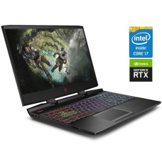 Ігровий ноутбук Б-клас HP Omen 15-dc1069wm / 15.6" (1920x1080) IPS / Intel Core i7-9750H (6 (12) ядер по 2.6 - 4.5 GHz) / 16 GB DDR4 / 128 GB SSD + 1000 GB HDD / nVidia GeForce RTX 2060, 6 GB GDDR6, 192-bit / WebCam б/в